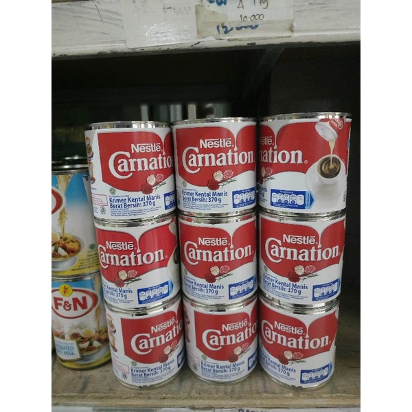 

Susu Carnation Nestle 370 Gr ( Krimer Kental Manis )