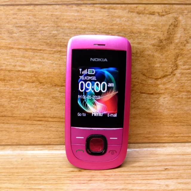 HP Jadul Nokia 2220 Slide Pink Original Siap Pakai Not 7600 or 6630 or 6600