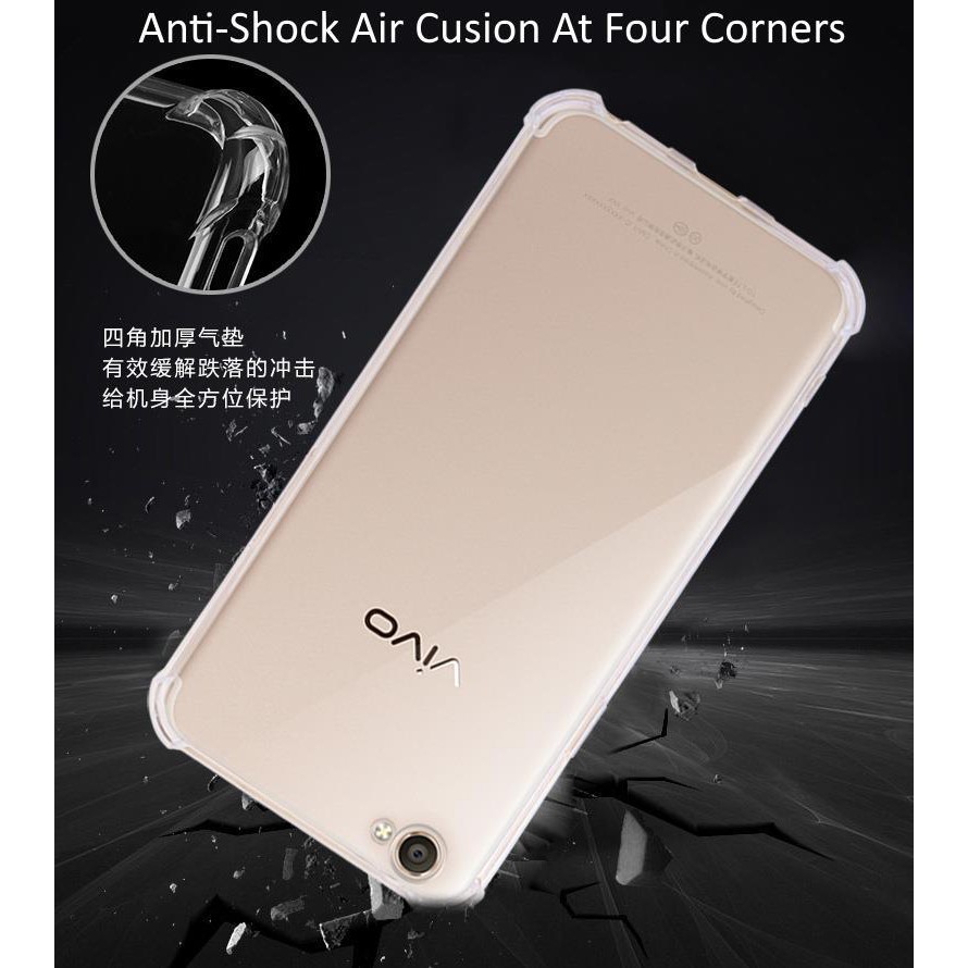 ANTICRACK CASE Vivo Y91 Y95 S1 Pro Y17 Y20 Y30 Y50 Y93 V19 Y19 Y51 V20 SE V17 Pro V21 5G Y91C Y21 Y21S Y33S Y15S V23 5G V23EAcrylic