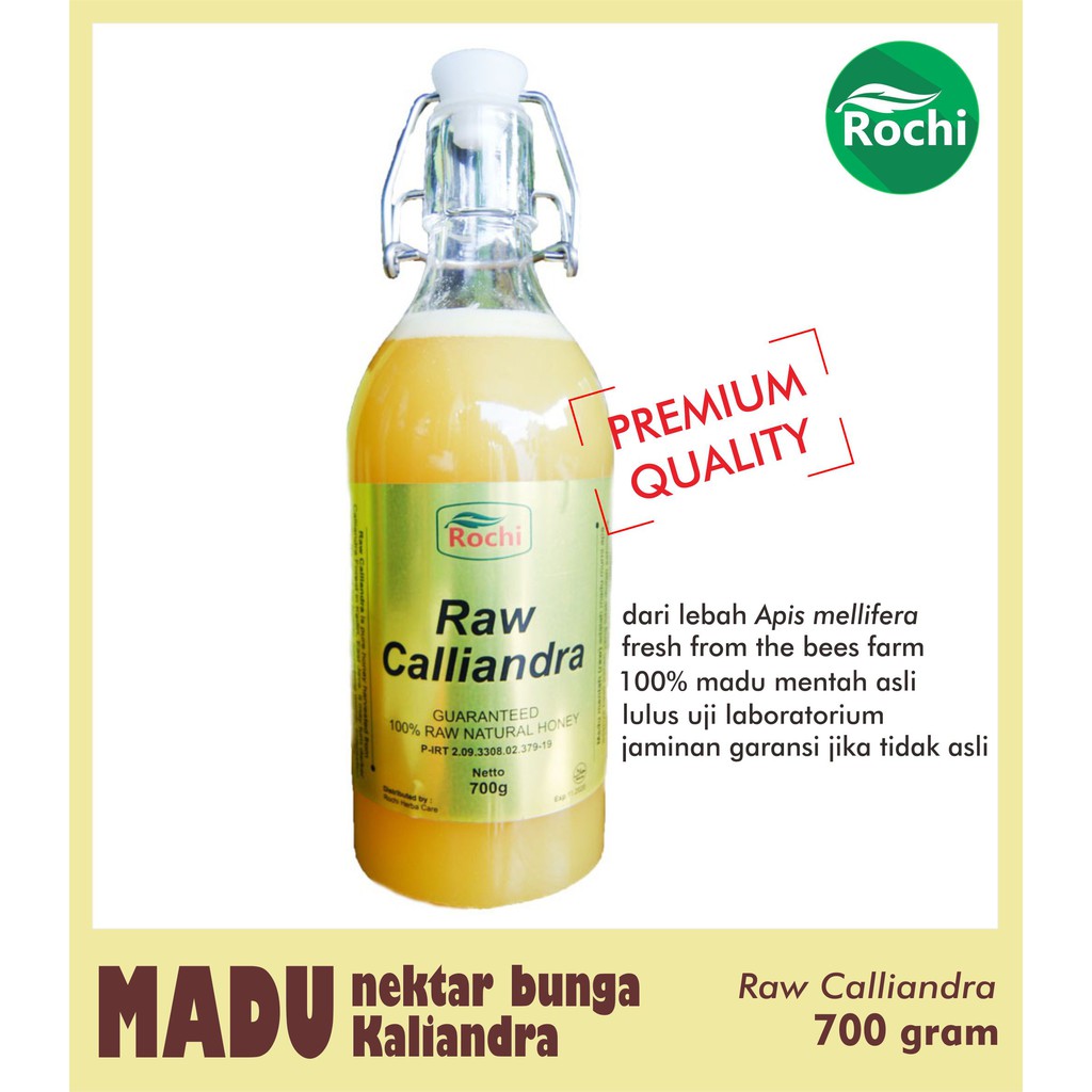 

madu kaliandra super premium 700gram - madu raw calliandra - madu Rochi