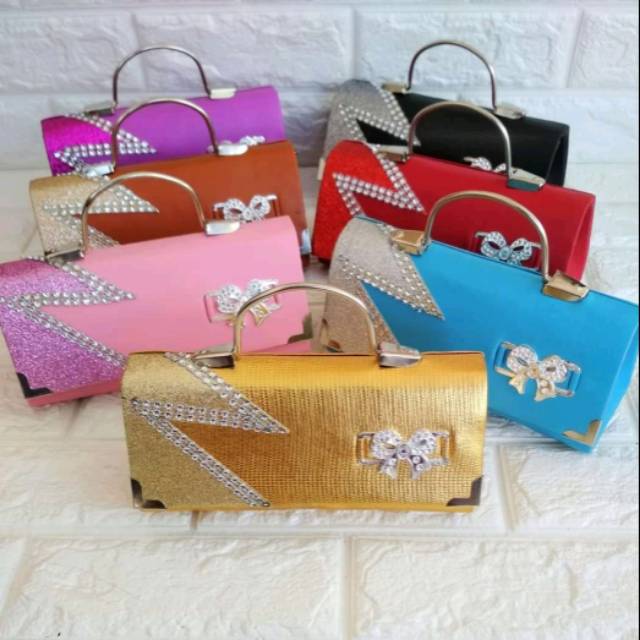 Tas pesta Glitter 6 pcs