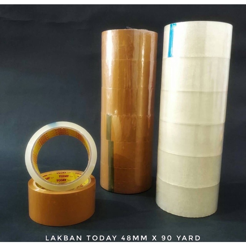 

ISI 1 ROL LAKBAN COKLAT BENING 48MM X 90YARD FULL KUALITAS DAIMARU