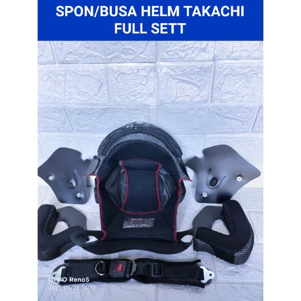 [COD] DISTRIBUTOR Spon Busa Helm Takachi | VOG | CABERG | JPX | JP5 | JP8 Tali Chinstrip Fullset