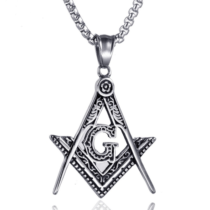 Kalung Liontin Agama Freemasonry Agama Untuk Pria