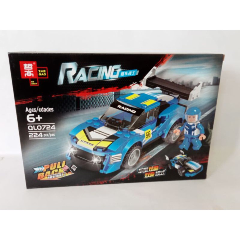 MAINAN LEGO BRICK GAME MOBIL FORMULA TAMIA RACING QL0724