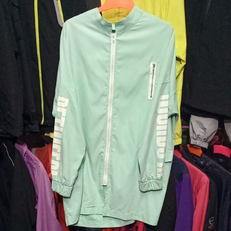 jaket Coat wanita hijab Korea tunik