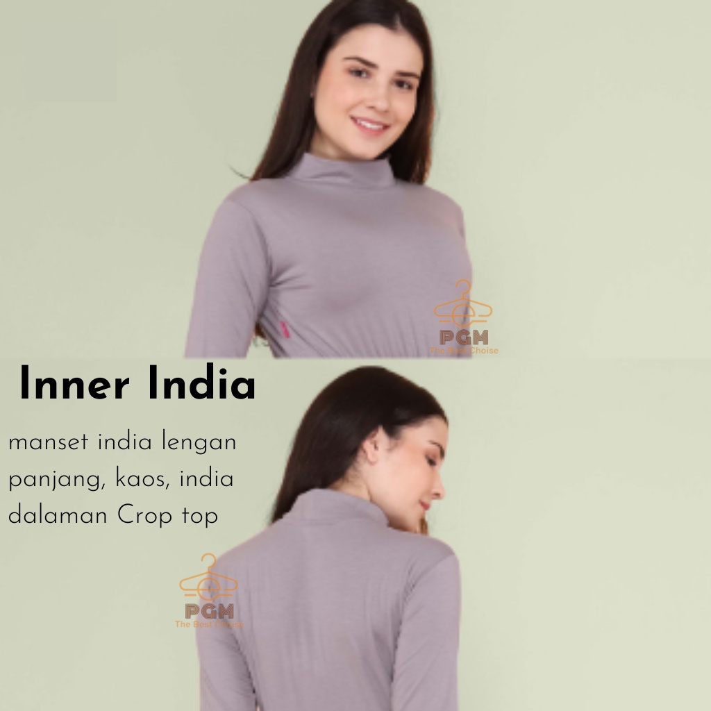 MANSET INDIA CROP TOP KAOS RAYON XXL (61-75)  MANSET SETENGAH BADAN MURAH BISA COD//PGM