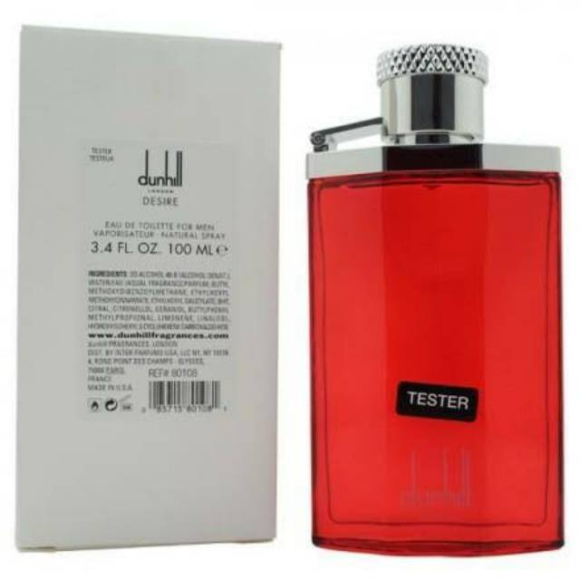 ORIGINAL PARFUM DUNHILL DESIRE RED TESTER EDT 100ML