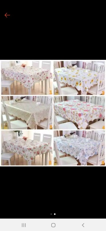 Taplak Meja Makan Waterproof