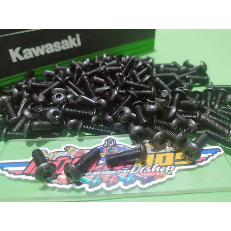 Baut L Visor Windshield / Baut Body kecil Ninja 150 R RR