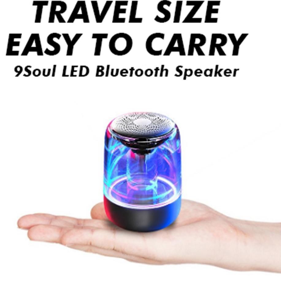 PREMIUM   Soundplus 9Soul - Speaker Bluetooth Led 5W / Portable Speaker / Mini Speaker Bluetooth  &lt;