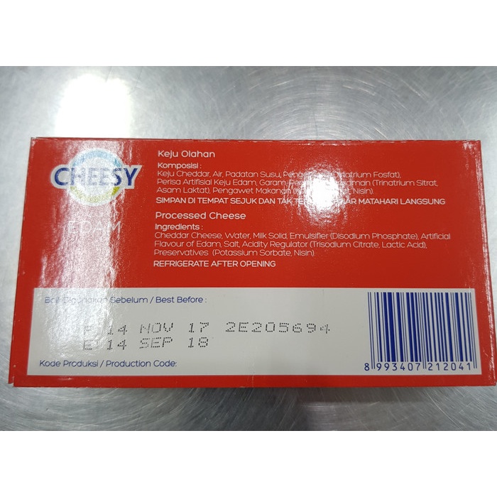 

Keju- Keju Cheesy Edam 180Gr -Keju.