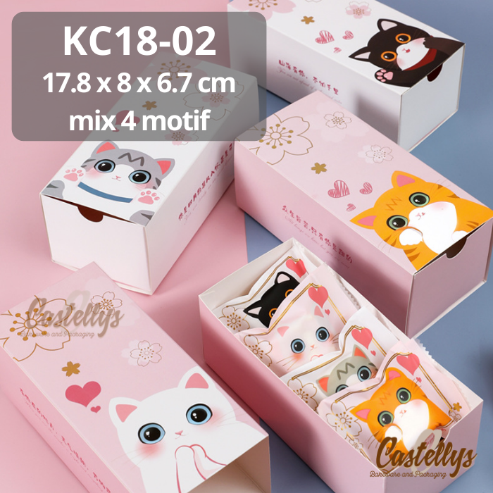 

5pcs Kotak Box Kue KC18-02 Nastar Cookies Kue Kering Mooncake Pia Bolu Roti