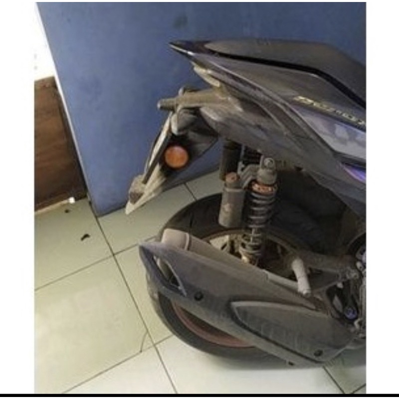 mata kucing stanley plus breket spakbor belakang dudukan plat nomer side marker motor honda yamaha suzuki kawasaki universal ala vietnam