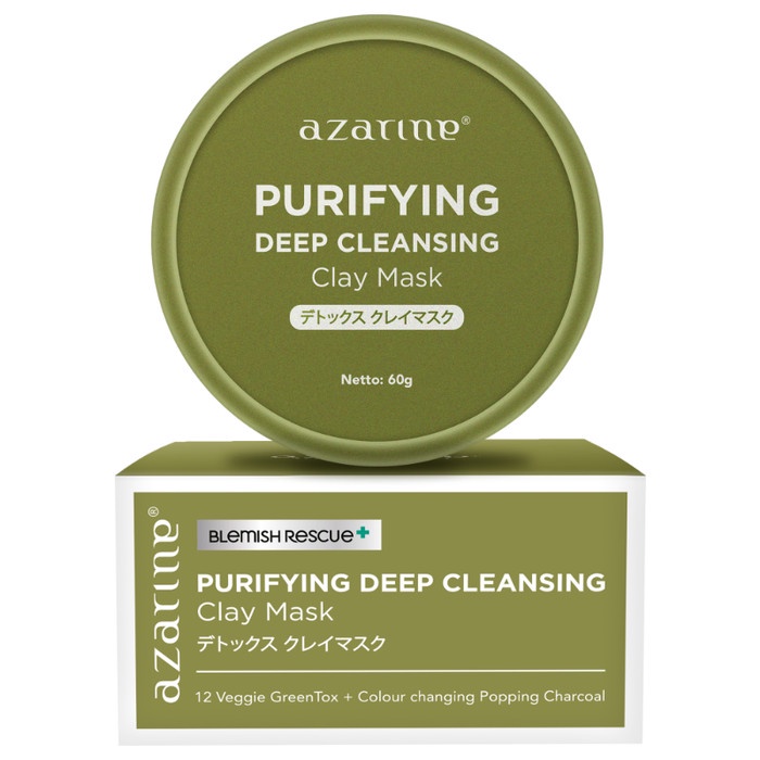AZARINE PURIFYING DEEP CLEANSING CLAY MASK 60G CLAY MASK