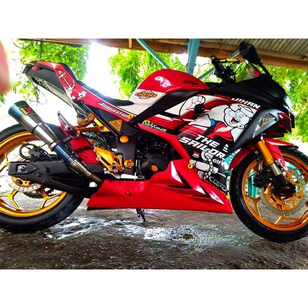 undercowl ninja 250 fi undercowl ninja 250fi model sirip