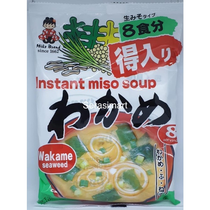 

Tebaru Miyasaka Instant Miso Soup Wakame ( Rasa Rumput Laut ) Terlengkap
