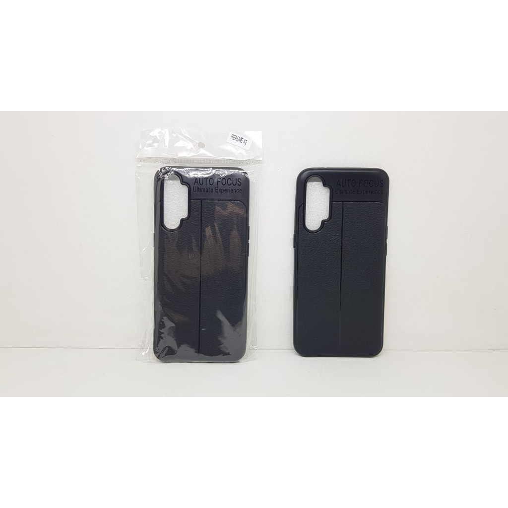 Auto Fokus OPPO Realme X2 6.4 inch Leather Soft Case REALME X2 AUTOFOCUS Motif Kulit Jeruk