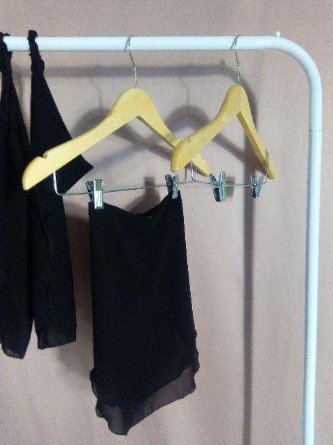 Hanger Kayu Jepit ( Per Pcs )