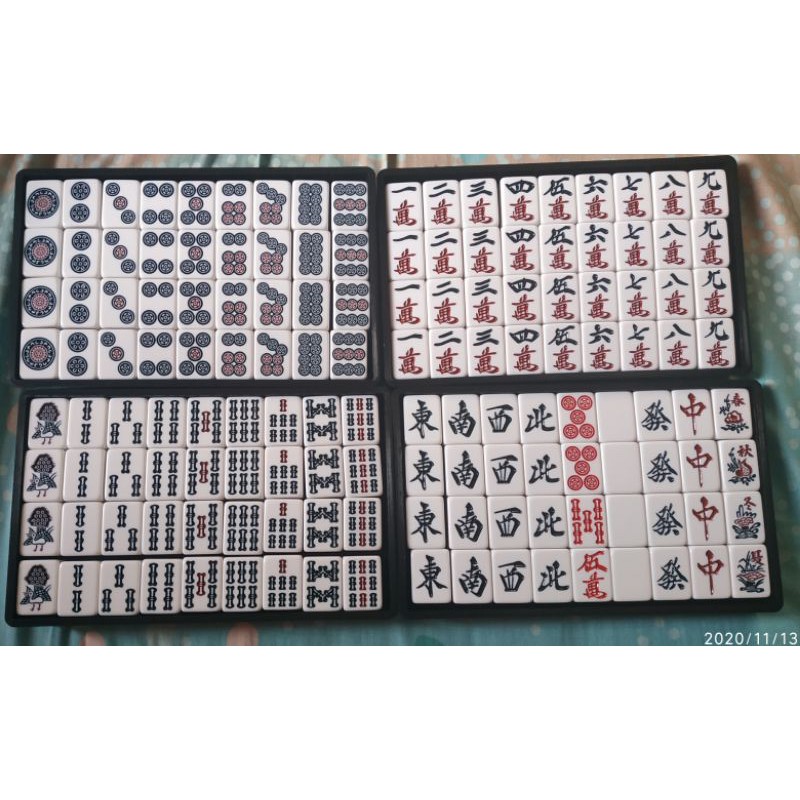 Japanese Riichi Mahjong Set / Set Mahjong Jepang