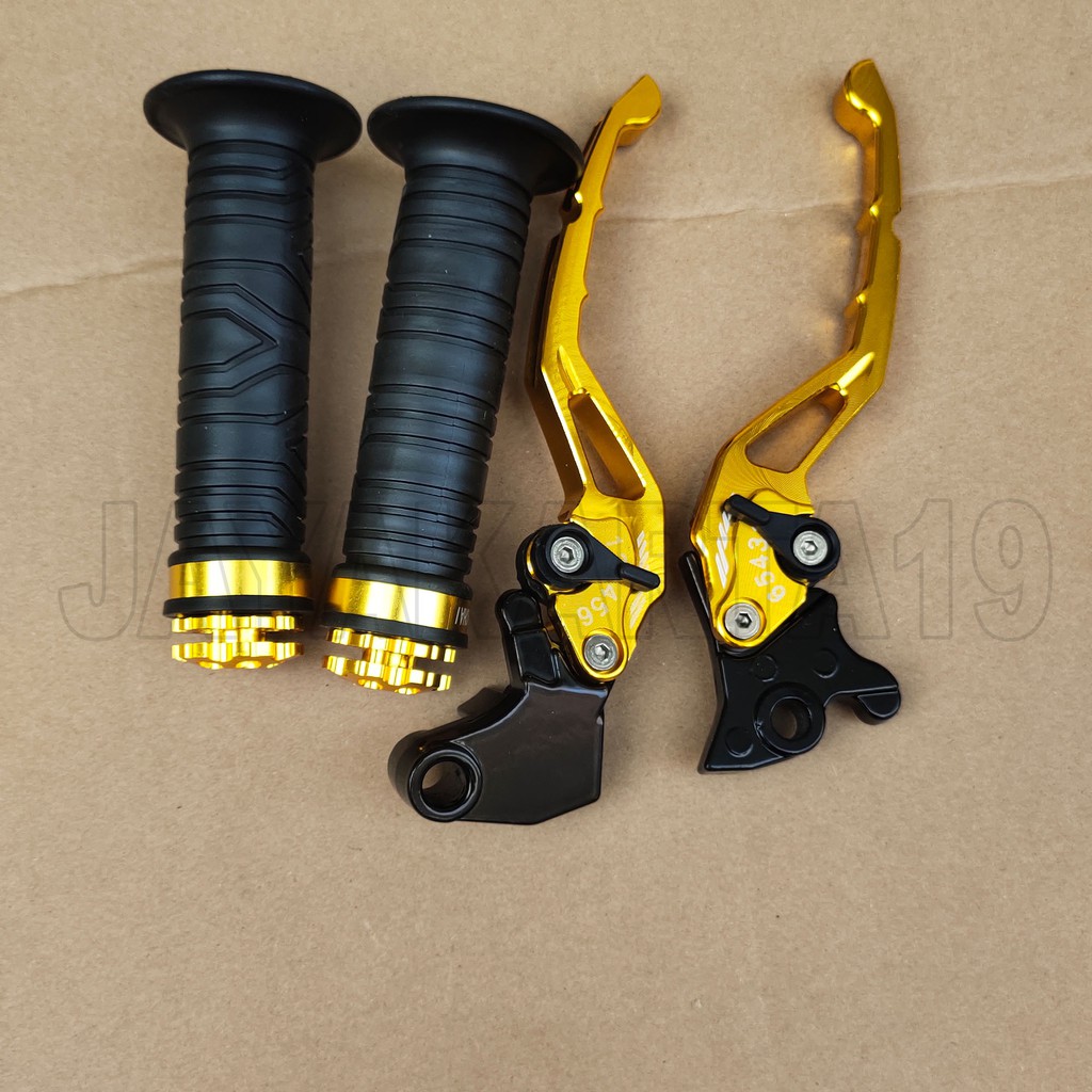 [PROMO] Handle REM dan KOPLING Stelan Variasi Motor FULL CNC Yamaha Vixion Old New RX King Scorpio X