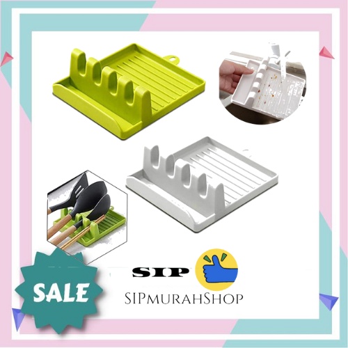 Tatakan Tempat Spatula / spatula holder /Alas Tatakan Sendok, Spatula / Plastic Spatula Stand