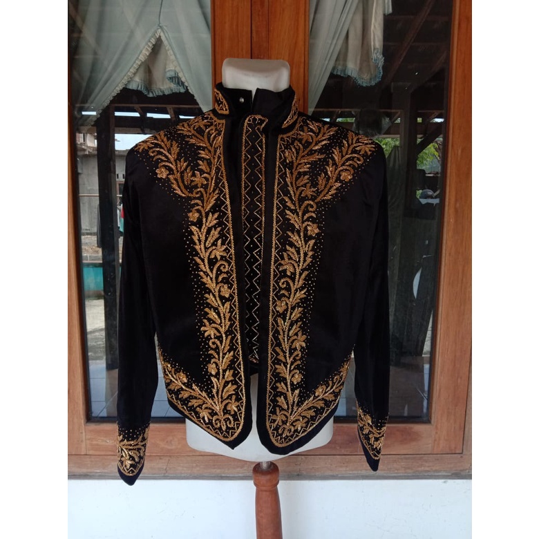 Beskap Pengantin / Jas Pengantin / Jas Akad Model Solo Rompi