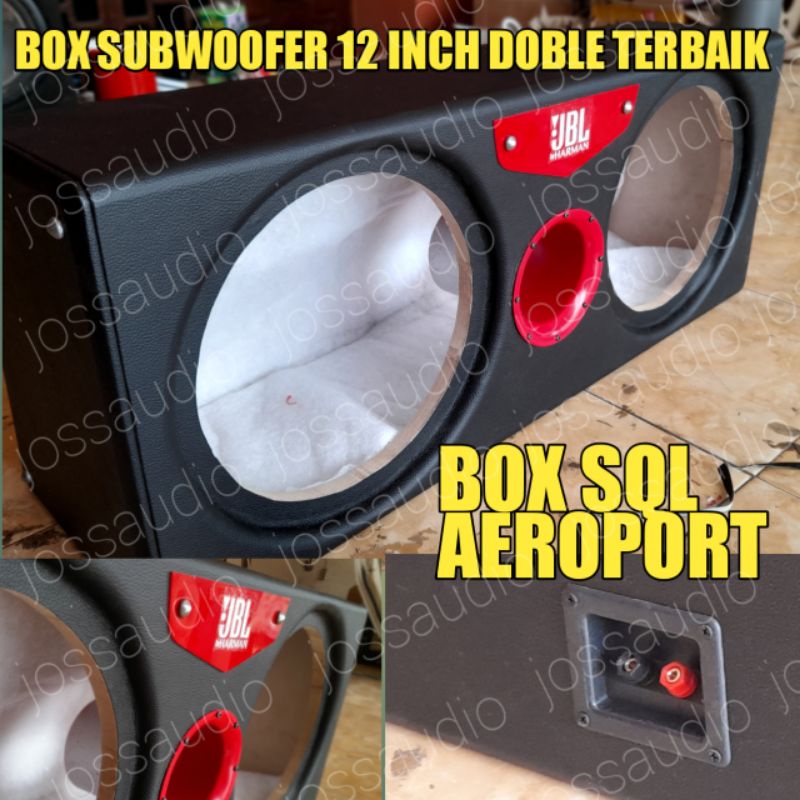 BOX JBL 10/12 INCH DOBLE SUBWOOFER