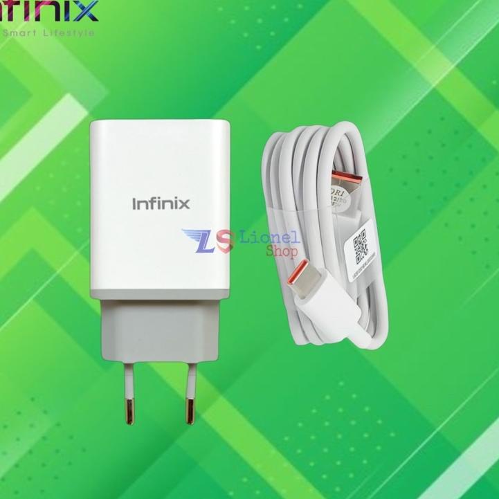 Siap Kirim.. Charger Infinix Original Type C Fast Charging Infinix Note 8 - Note 10 Pro - Note 11 Nf