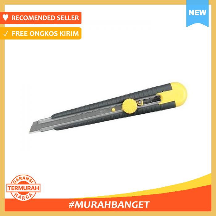 

Stanley 9Mm Dynagrip Snap Off Knife - Alat Pemotong Kertas - Cutter