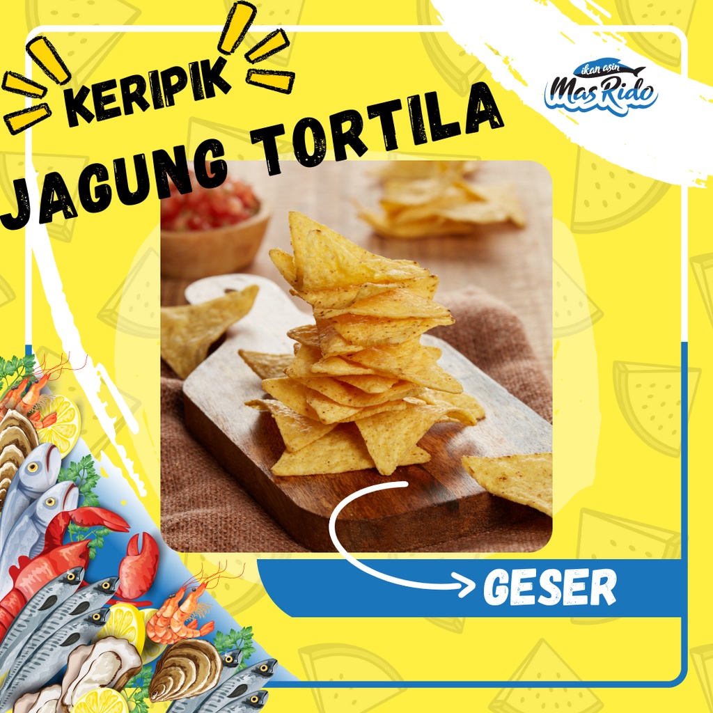 

Keripik Jagung Tortila Chip Gurih Renyah Tortila Cemilan Termurah