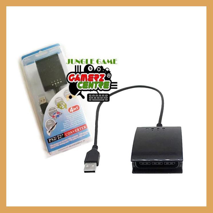 KONVERTOR PS2 CONVERTOR STIK PS2 TO PS3 DAN PC CONVERTER KONVERTER