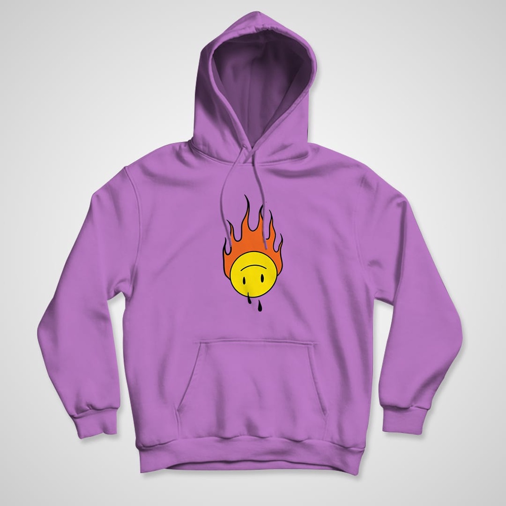 HOODIE PRIA FALLING EMOT / HOODIE PRIA TEBAL