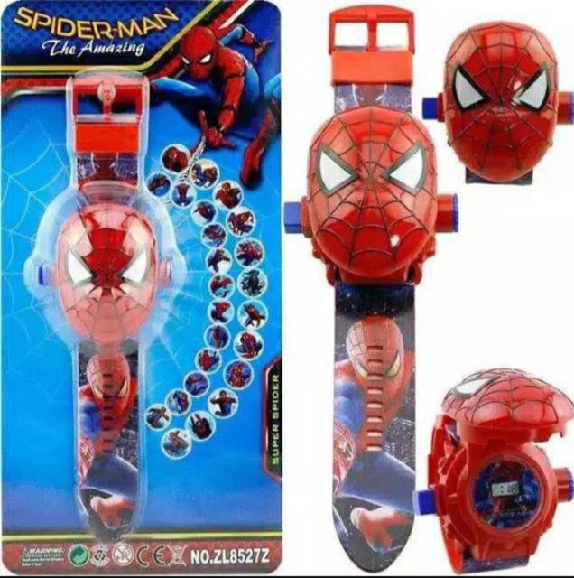 Jam tangan karakter anak laser  lucu pria/wanita