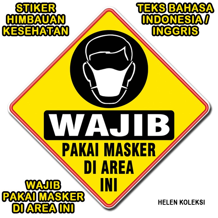 Area Wajib Masker Hd - Mau Makan diluar Ada PSBB Bandung ...