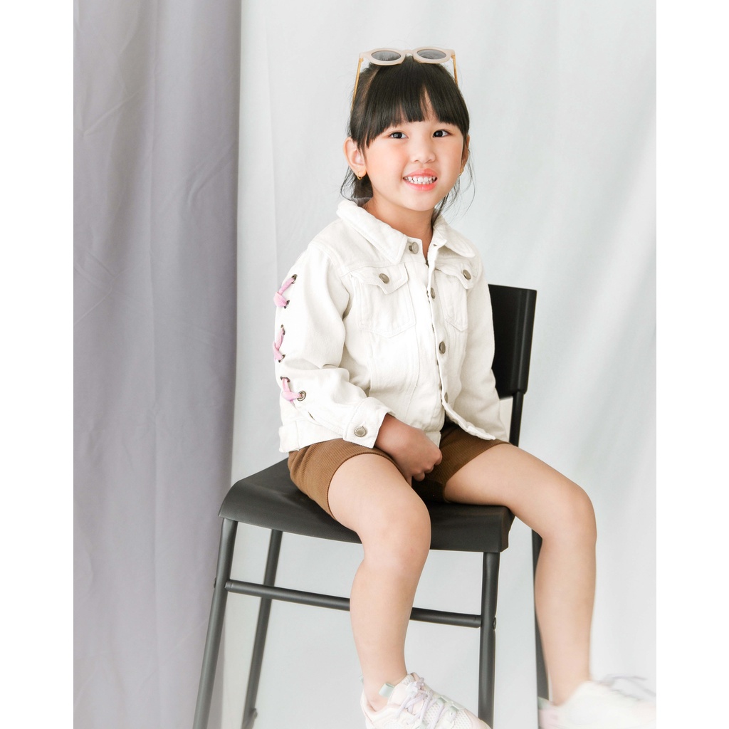 TWISTED DENIM JACKET | Jaket Denim Anak | Jaket Anak Unisex | Outer Anak | Atasan Anak | Jaket Jeans Anak