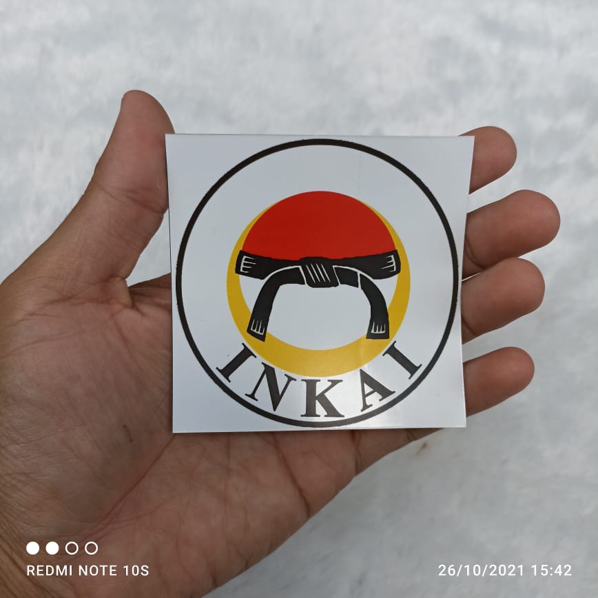 

Stiker INKAI Institut Karate-Do Indonesia Stiker Vinyl Mengkilap
