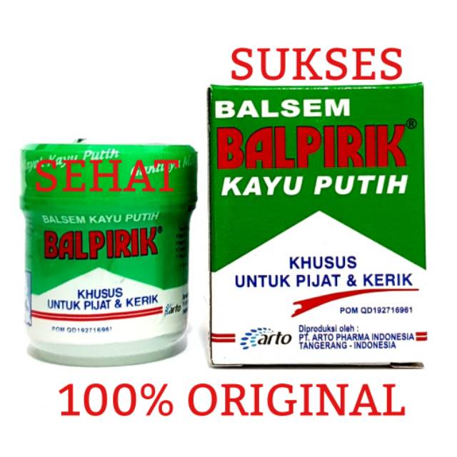 BALSEM BALPIRIK (KAYU PUTIH)