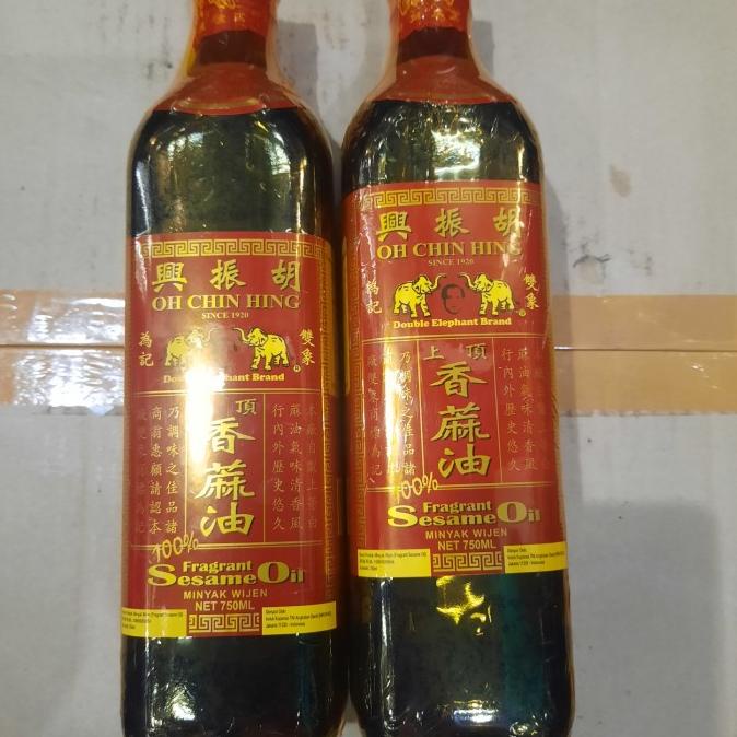 

READY COD Sesame Oil Oh Chin Hing Double Elephant brand 750 ml MURAH