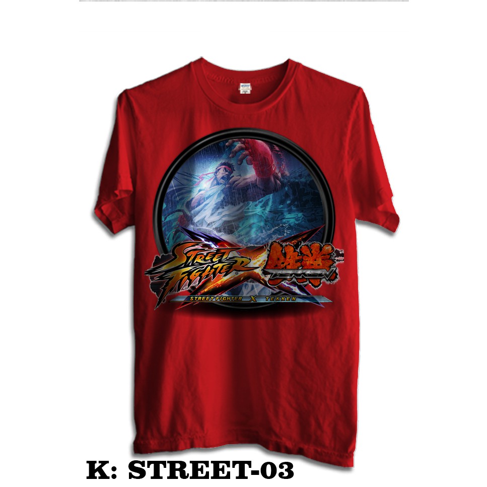 KAOS STREET FIGHTER TSHIRT FILM STREET FIGHTER 03