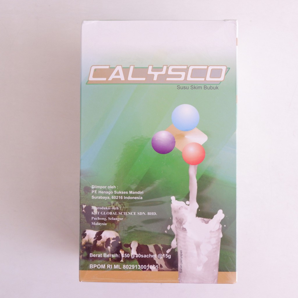 Calysco Susu Kolostrum Bubuk 30 Sachet
