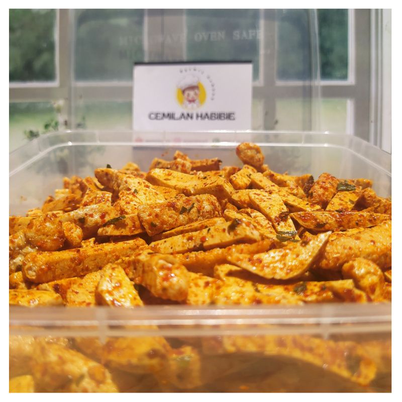 ( 200 GRAM) BASRENG STIK  PEDAS / BASRENG LAMPUNG / BASO GORENG / BASRENG PEDAS DAUN JERUK-1