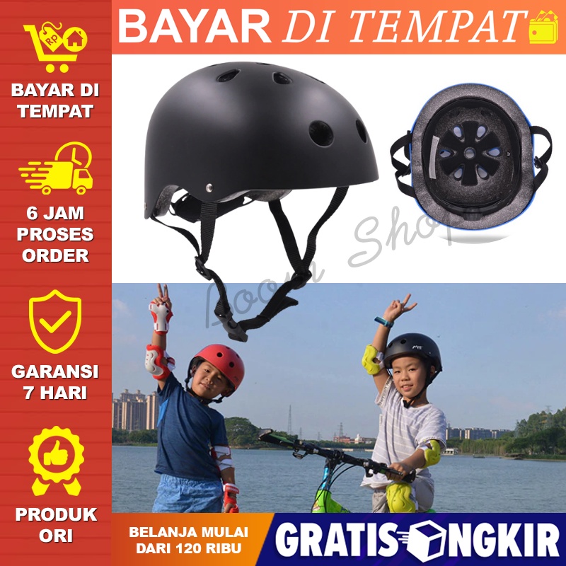 BISA COD - Helm Sepeda Anak Kecil Laki Laki Murah KUYOU