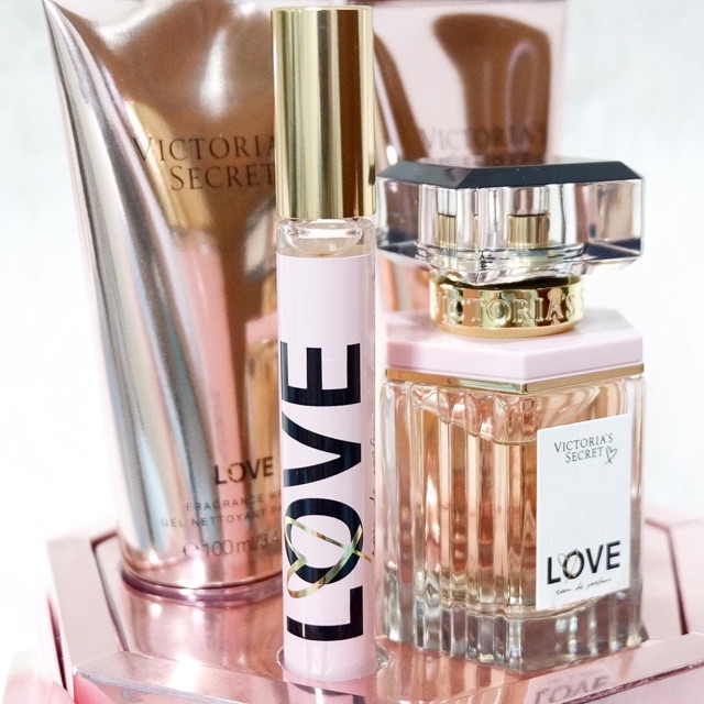 Love Signature Victoria Secret (edp, edp rollball, body lotion, shower gel)