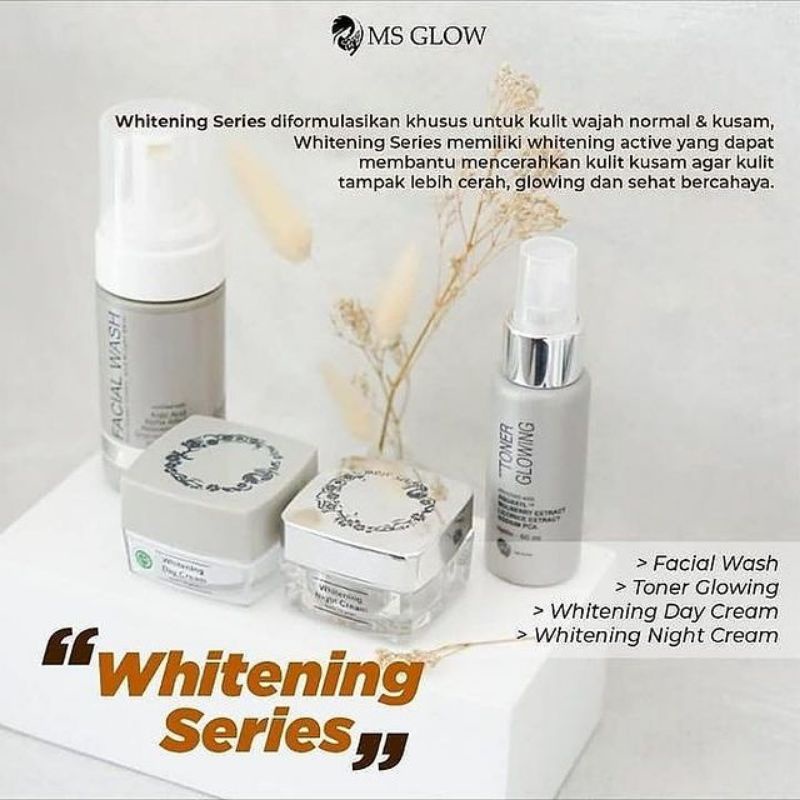 Paket Ms Glow Whitening, Acne, Ultimate dan Luminous FREE GIFT (BERBACODE)