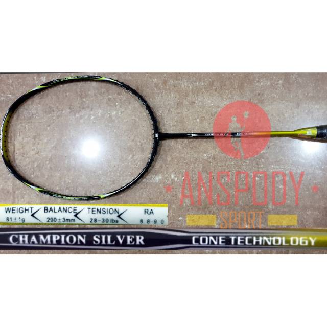 RAKET BADMINTON RS CHAMPION SILVER