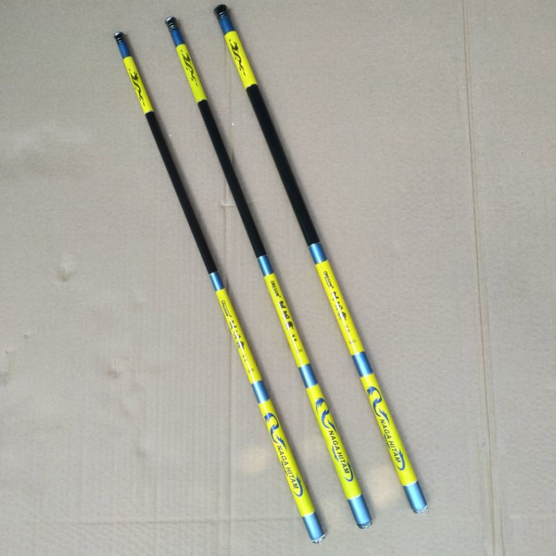 Joran Tegek Carbon Oregon Naga Hitam Mentah AA01
