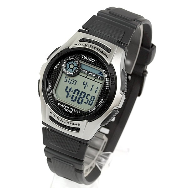 casio illuminator five alarms