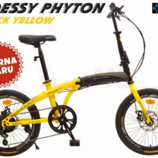 Sepeda Lipat Odessy Phyton 20 inch rem cakram 7speed