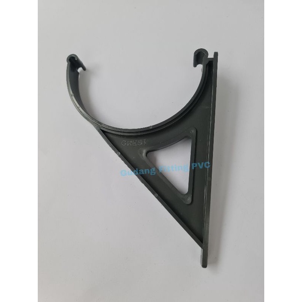 gantungan talang bulat 8 " / gantungan talang oval pvc Grest